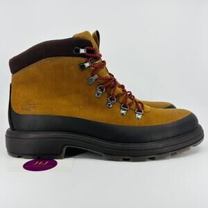 UGG Men's Biltmore Hiker Oak Brown Waterproof Leather Boots 1130767 Size 10.5